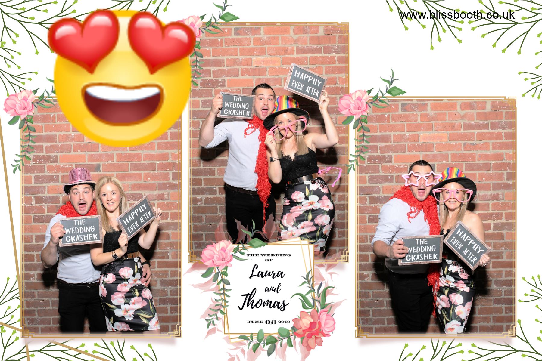 Laura and Thomas | View more photos from the event at gallery.blissbooth.co.uk/u/BlissBooth/Laura-and-Thomas